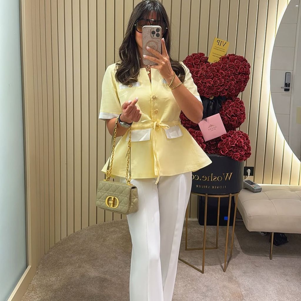 خرید انلاین شومیز مانتوی  لینن مدل آیلار