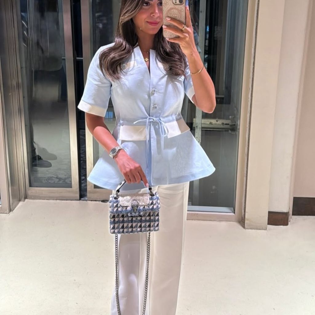 قیمت ارزان شومیز مانتوی  لینن مدل آیلار