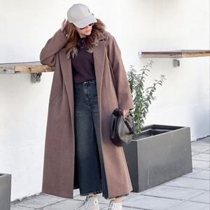 پالتو بلند شبنم جنس توییت پشمی