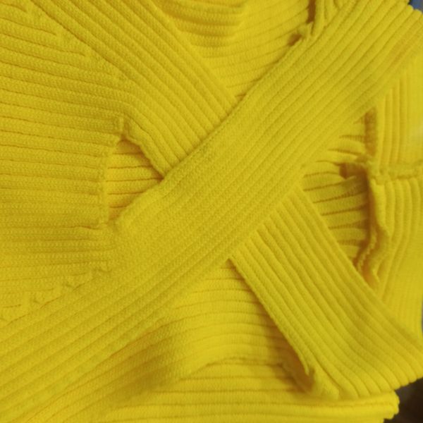 تاپ بافت پشت ضربدری