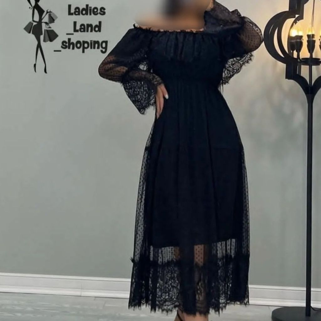 خرید اینترنتی پیراهن مجلسی زنانه گیپور فرمالیته