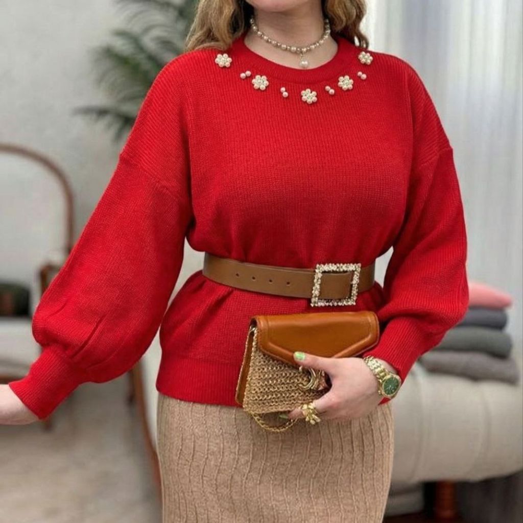 مشخصات بلوز بافت مروارید