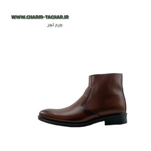 نیم بوت چلسی بغل زیپ دار چرم طبیعی 