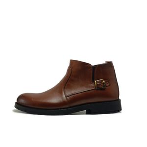 نیم بوت مردانه مدل  چرم طبیعی کد si200
