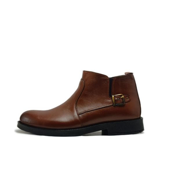 نیم بوت مردانه مدل  چرم طبیعی کد si200