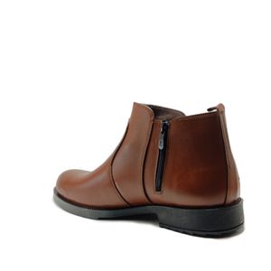 خرید اینترنتی نیم بوت مردانه مدل  چرم طبیعی کد si200