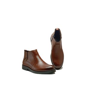 قیمت نیم بوت مردانه مدل  چرم طبیعی کد si200