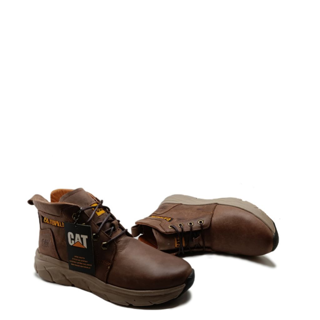 قیمت ارزان نیم بوت مردانه مدل چرم طبیعی کد si197