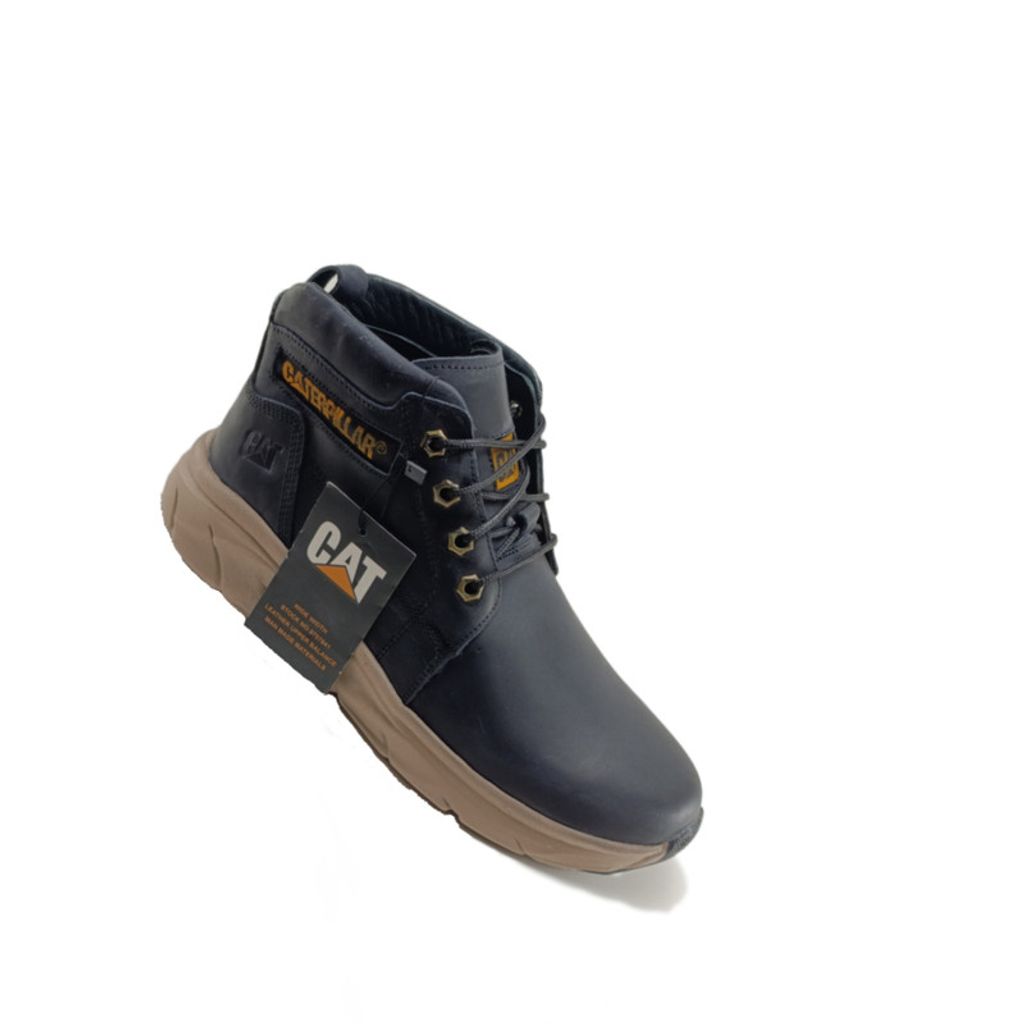 قیمت ارزان نیم بوت مردانه مدل چرم طبیعی کد si181