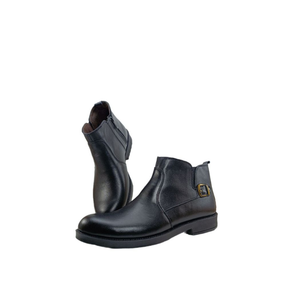 خرید آنلاین نیم بوت مردانه مدل چرم طبیعی کد si158