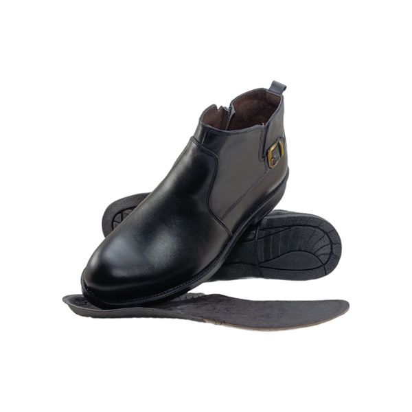 نیم بوت مردانه مدل چرم طبیعی کد si158