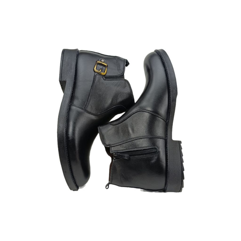 خرید انلاین نیم بوت مردانه مدل چرم طبیعی کد si158