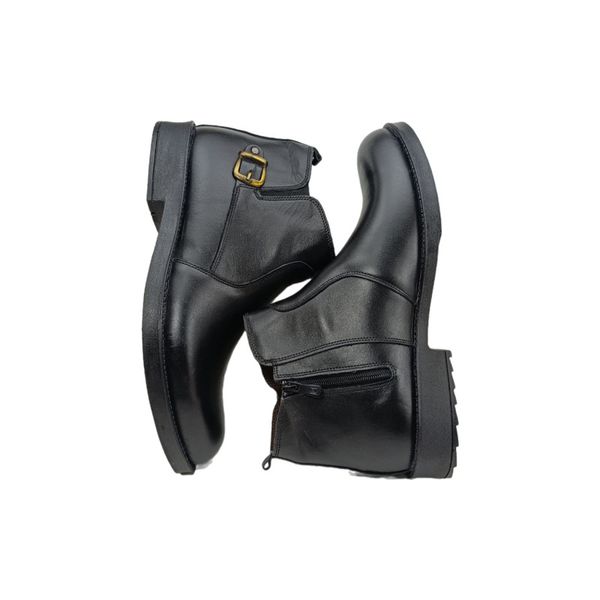 نیم بوت مردانه مدل چرم طبیعی کد si158