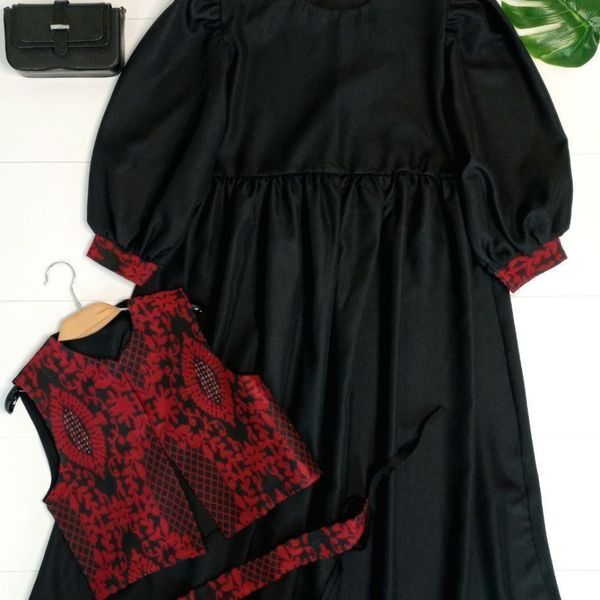 پیراهن و ژیله مدل ماهور