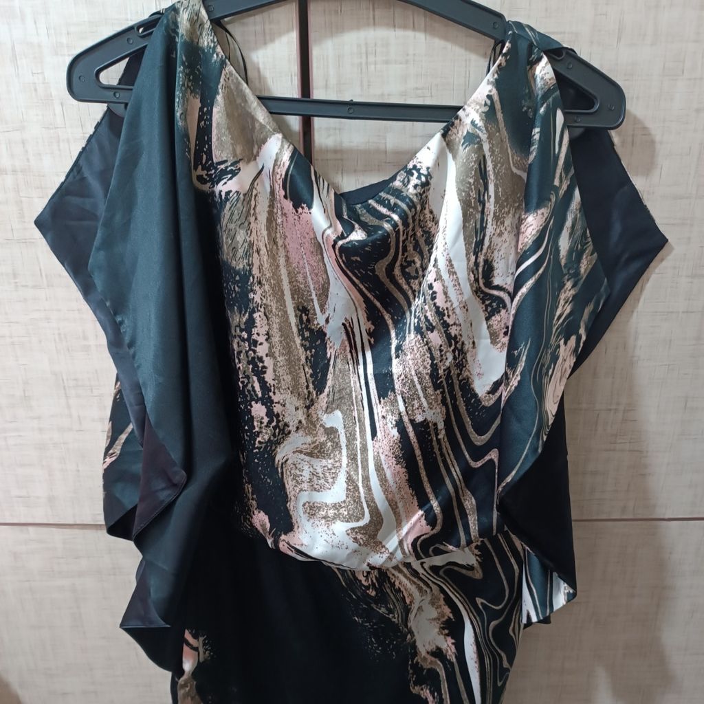 خرید آنلاین پیراهن  ساتن میدی زنانه وارداتی