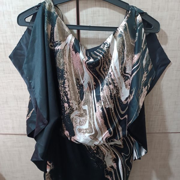 پیراهن  ساتن میدی زنانه وارداتی