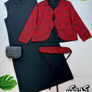 خرید آنلاین ست سارافون و ت و کمربند