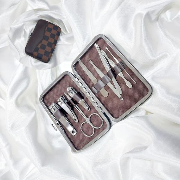 ست مانیکور پدیکور کیفی چرم 