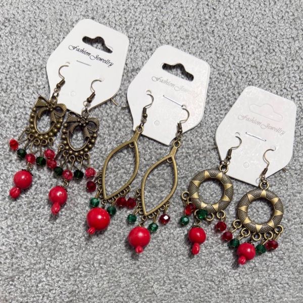 گوشواره زنانه طرح یلدایی