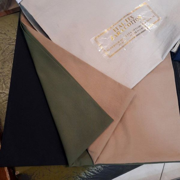 مانتو زنانه کتان مدل دار آرتینا