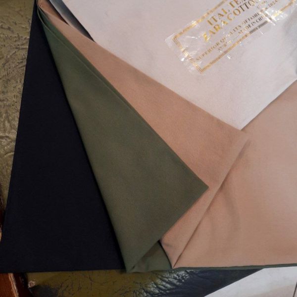 کت و دامن کتان مدل هیلدا