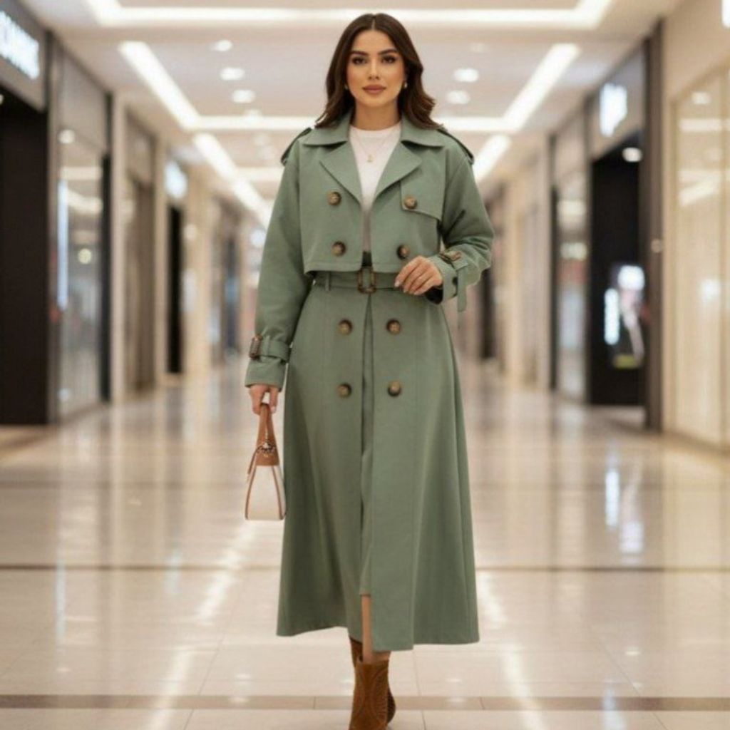 خرید اینترنتی کت و دامن کتان مدل هیلدا