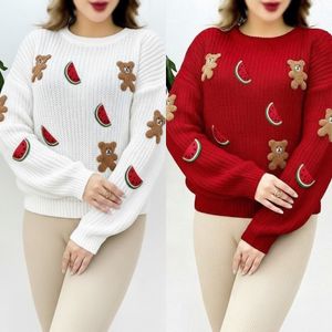 بلوز خرسی طرح هندونه ای