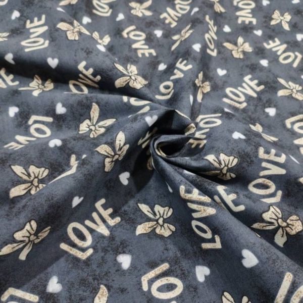 پارچه آشپزخانه مدل پتینه لاو عرض 2 متر کد K