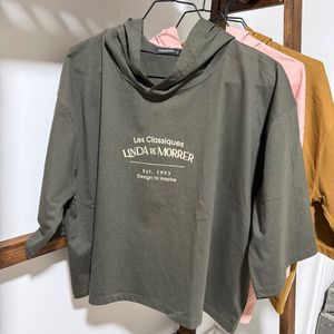 فروش اینترنتی تیشرت باکسی کلاهدار