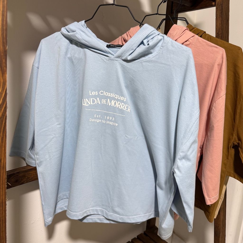 مشخصات تیشرت باکسی کلاهدار