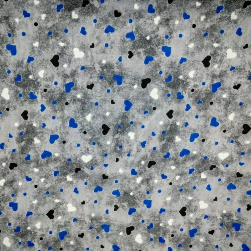 قیمت ارزان پارچه آشپزخانه طرح سه قلب عرض 2 متر BL