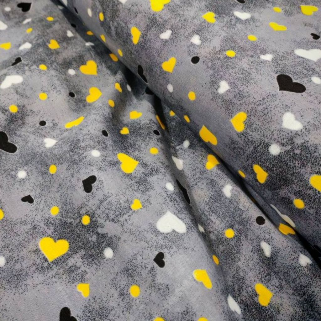 مشخصات پارچه آشپزخانه طرح سه قلب عرض 2 متر کد Y