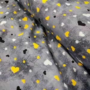 مشخصات پارچه آشپزخانه طرح سه قلب عرض 2 متر کد Y