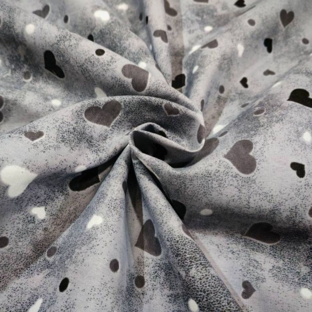 قیمت پارچه آشپزخانه طرح سه قلب عرض 2 متر کد B