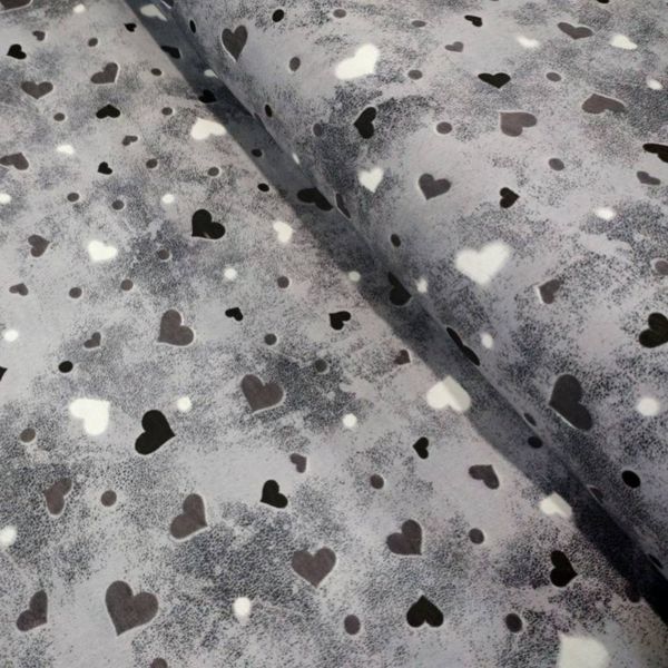 پارچه آشپزخانه طرح سه قلب عرض 2 متر کد B