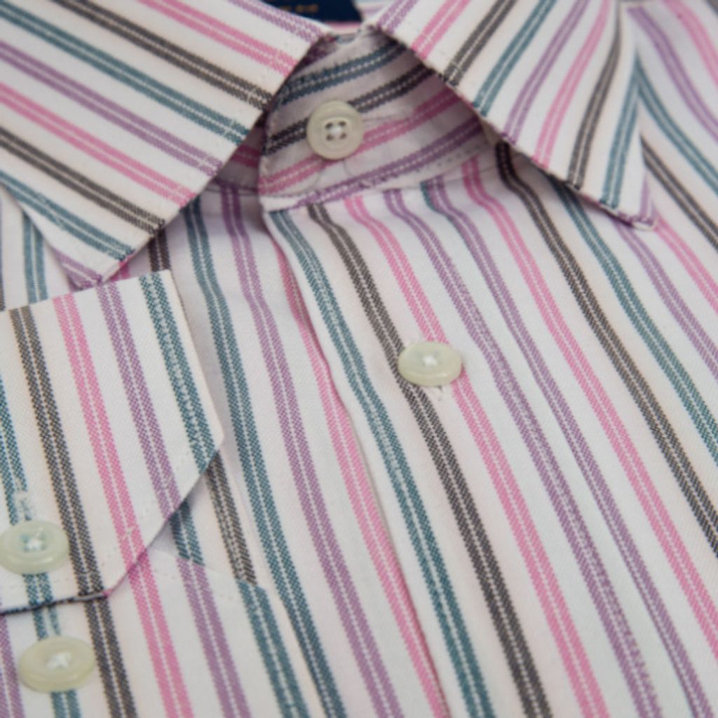 خرید انلاین پیراهن مردانه آستین بلند دیپلمات رنگی آرکو کد 5256