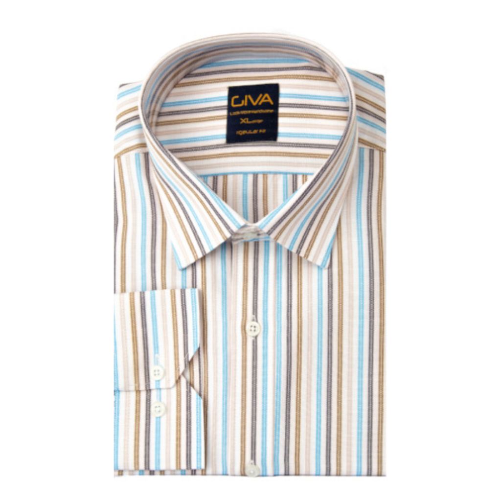 قیمت ارزان پیراهن مردانه آستین بلند دیپلمات رنگی آرکو کد 5258