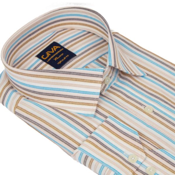 پیراهن مردانه آستین بلند دیپلمات رنگی آرکو کد 5258