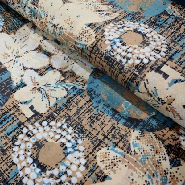 پارچه ملحفه طرح تاش عرض 2 متر کد E