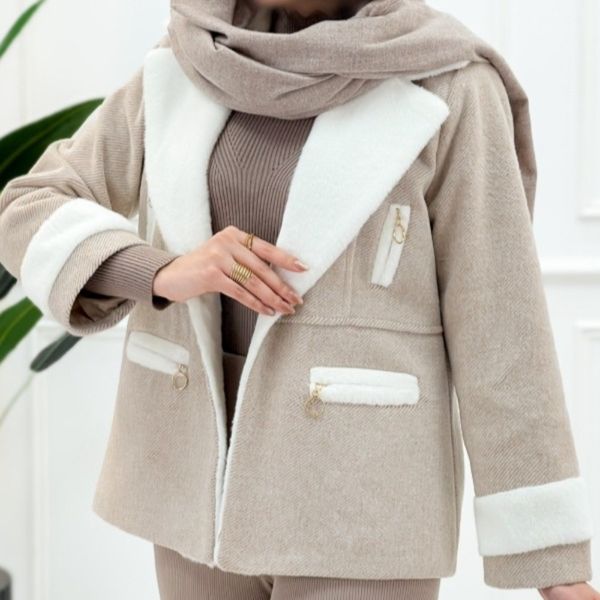 پالتو یقه خز پارسی