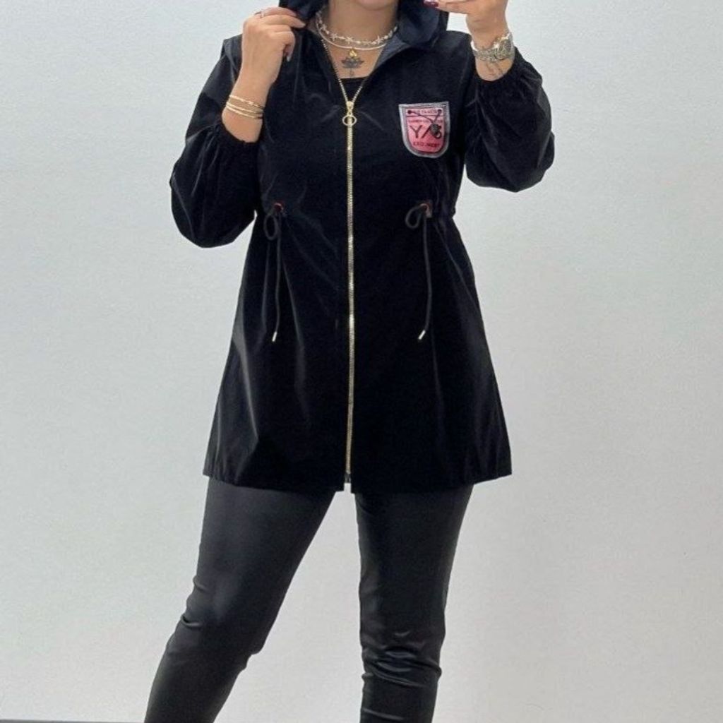 خرید اینترنتی کاپشن زنانه استیکری