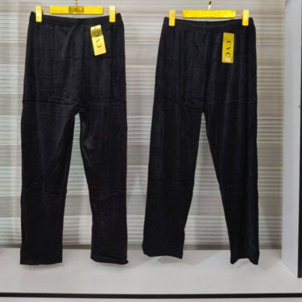 شلوار قواره دار مخمل #توخز  مشکی