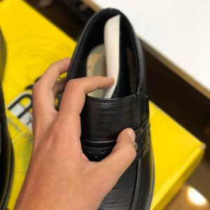 خرید آنلاین کفش مجلسی چرم مردانه مدل هیراد مشکی