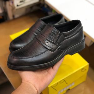 فروش اینترنتی کفش مجلسی چرم مردانه مدل هیراد مشکی