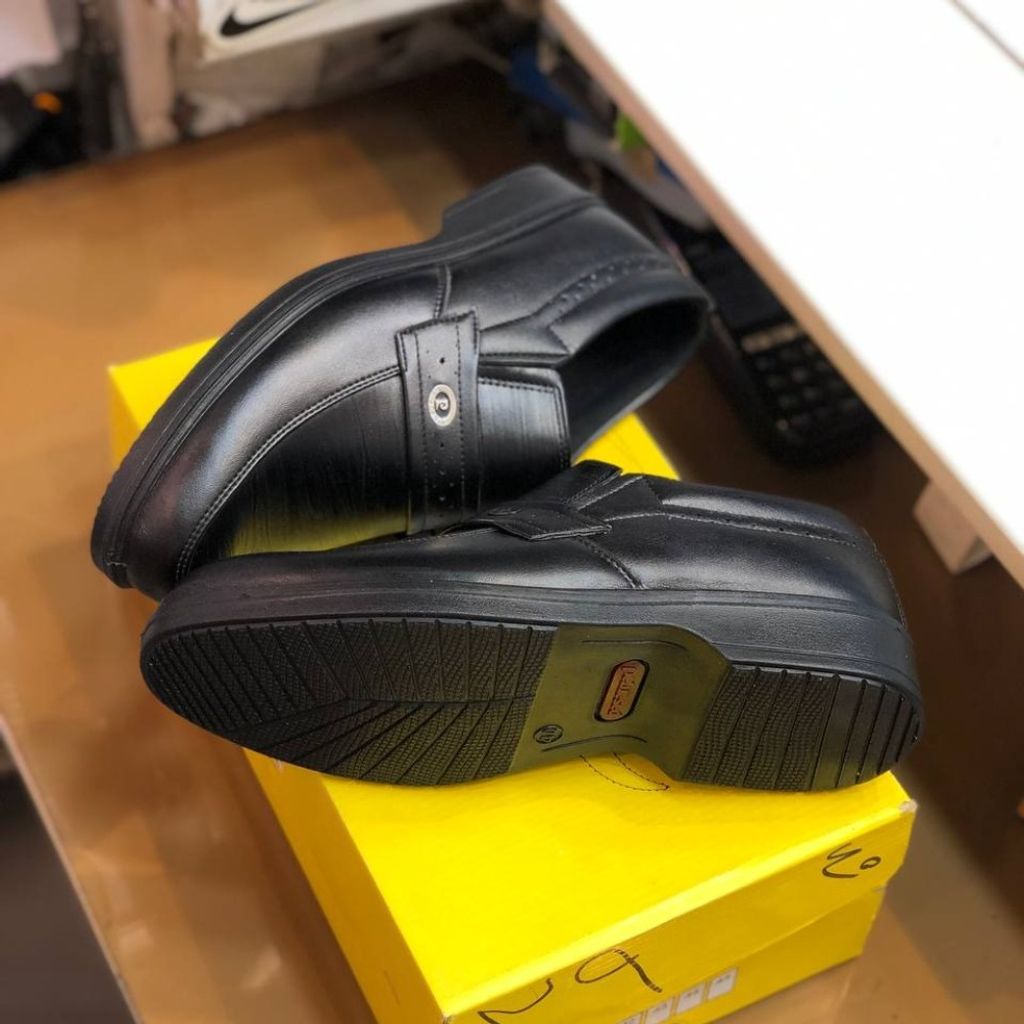 قیمت ارزان کفش مجلسی چرم مردانه مدل هیراد مشکی