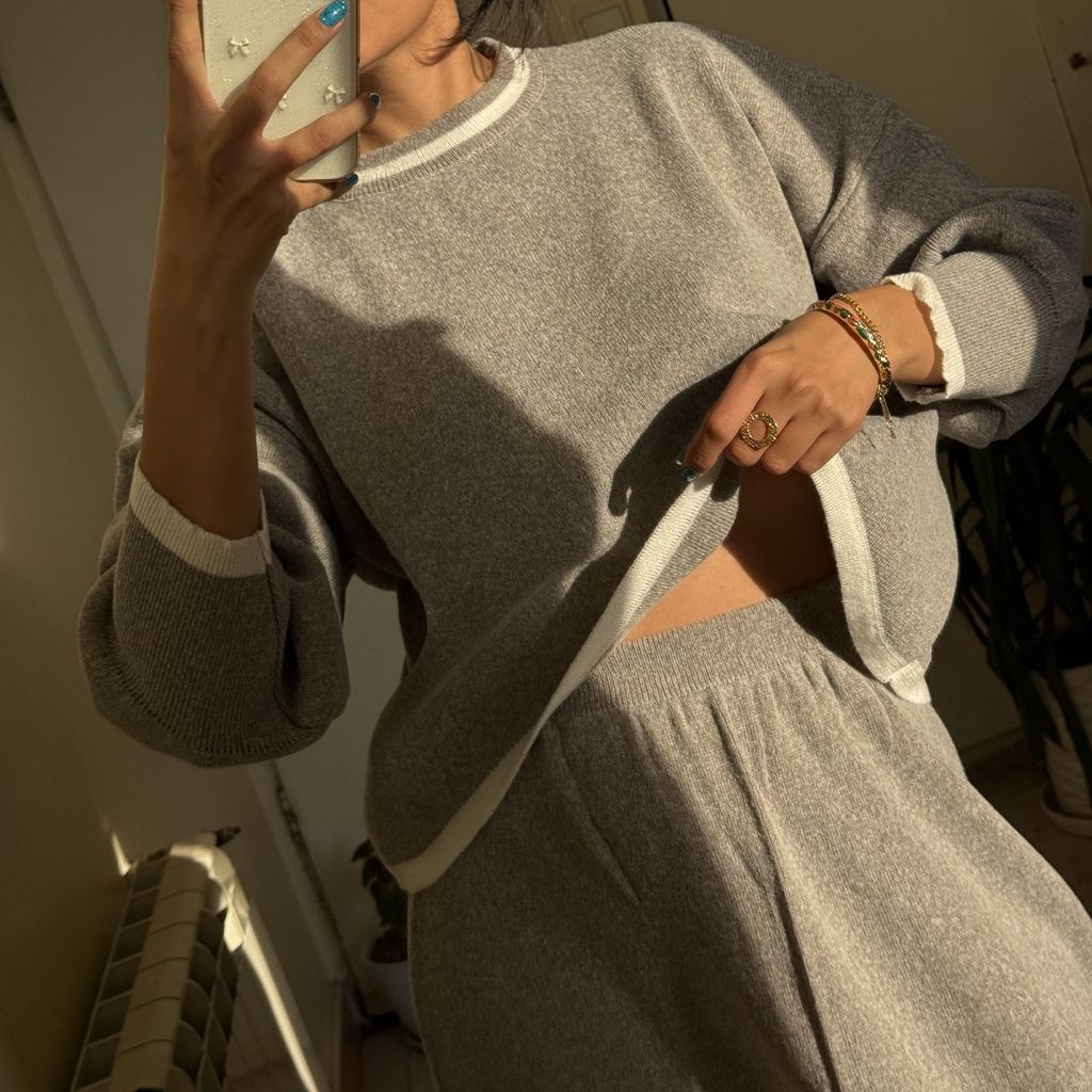 خرید اینترنتی بلوز دامن بافت loomarche