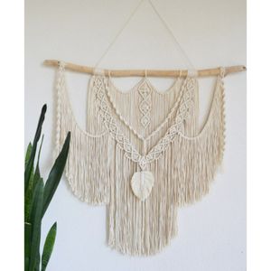 دیوارکوب ارسال رایگان مکرومه بافی طرح برف