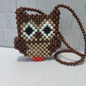 خرید اینترنتی کیف  دست‌ساز مرواریدی