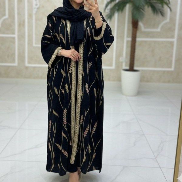 عبا گل گندمی جلو باز نورا