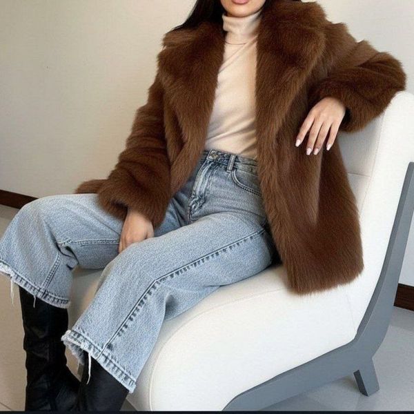 کت خز وارداتی نورا